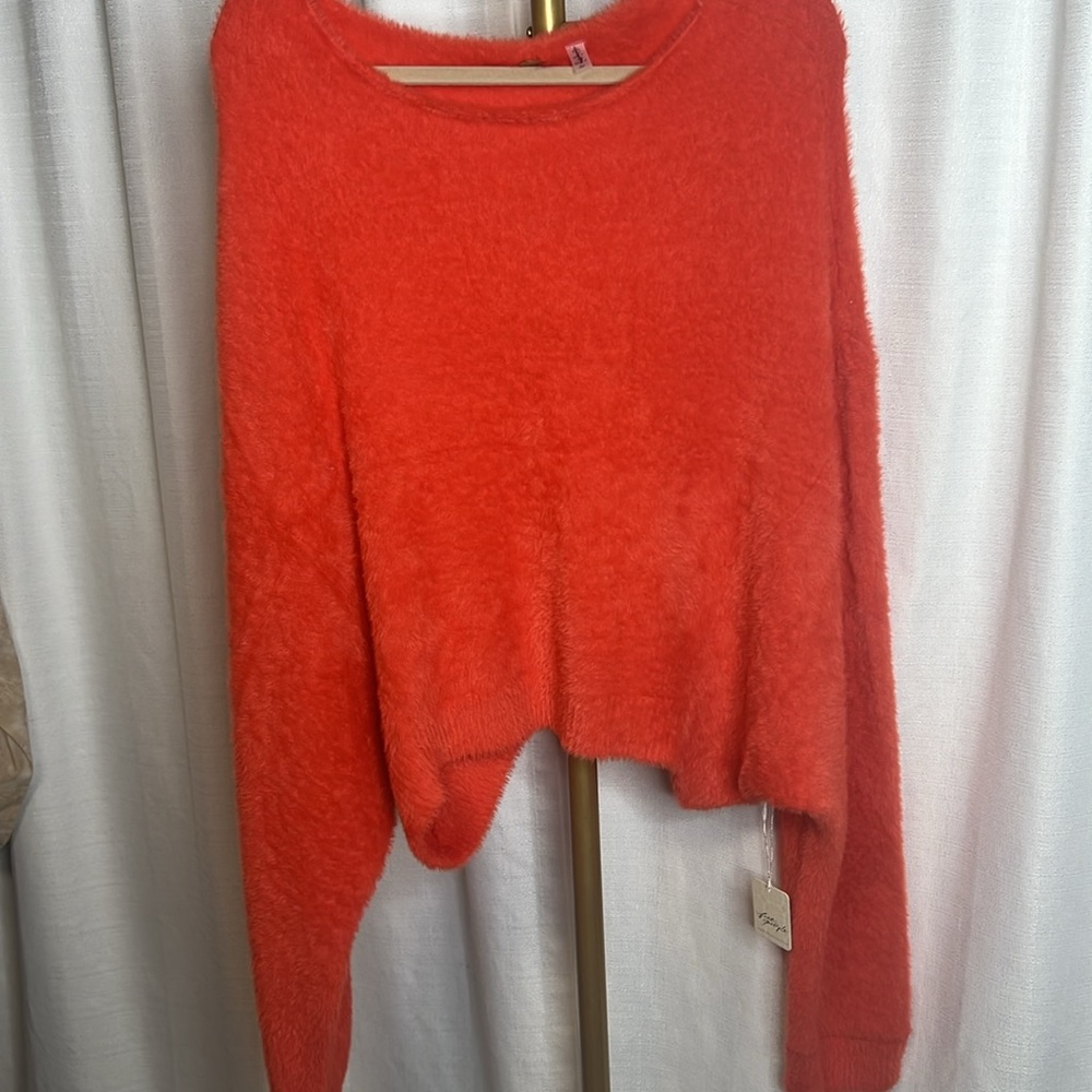 Free People FP One Cirilla Sweater in Fiesta - Picture 4 of 7